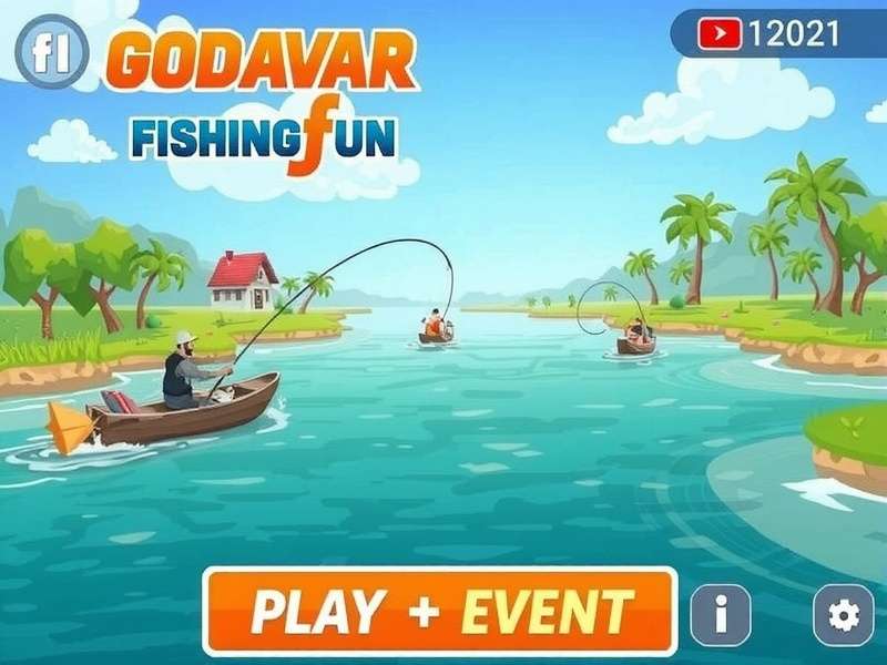 Godavari River Fishing Fun Gameplay Screenshot